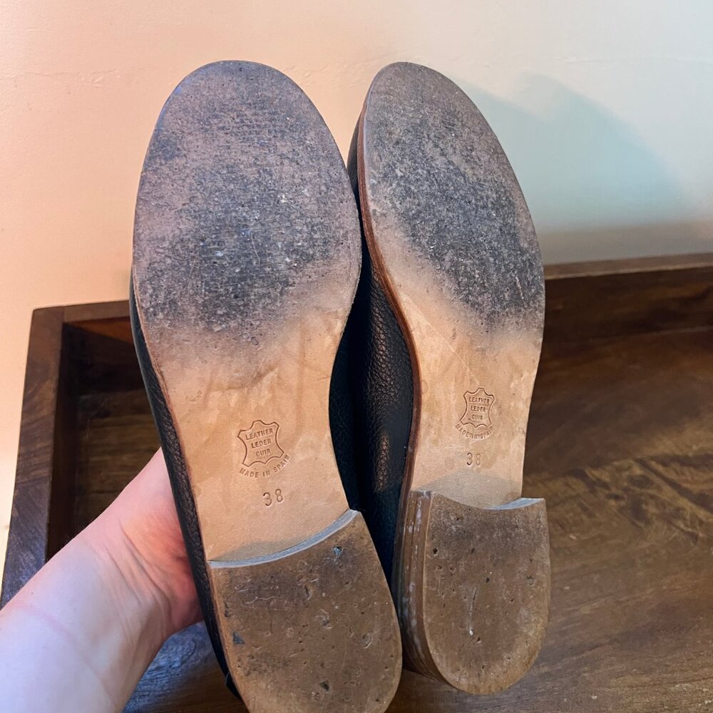 Bravo Java Navy Leather Loafers - image 3